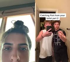 Putting A Fishing Bait Down The Toilet and Cashing The Fish