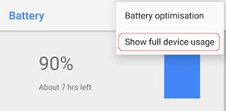 Android Oreo Feature Spotlight More Traditional Battery