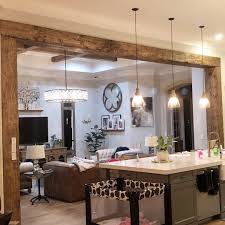 Exposed Wood Beams Made To Order Etsy Wood Beam Ceiling Kitchen Beams Living Room Rustic Kitchen