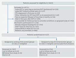 Flow Chart Of Study Dvt Deep Venous Thrombosis Ecs Elastic Download Scientific Diagram