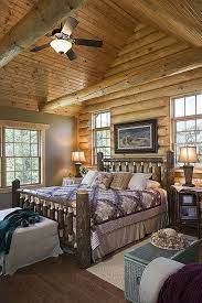 Rustic Bedroom Log Home Bedroom Home Bedroom Cabin Living