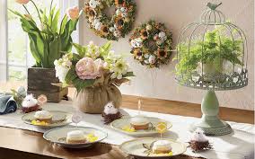 From unique place setting ideas to simple floral centerpieces, these easter table decorations will help you create a festive tablescape place daffodils into small bud vases. Easter Table Decoration Ideas