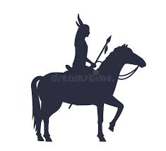 Indian Spear Horse Stock Illustrations ...
