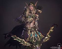 WoW porn Alleria Windrunner  смешные картинки, мемы и приколы на JoyReactor