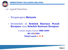 Cara mohon bantuan prihatin nasional online. Dasar Syarat Dan Kriteria Pengambilan Murid Tingkatan Empat 4 Ppt Download
