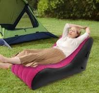 Amazon.com: Eleeferri Chaise Lounger Inflatable Sofa Air ...
