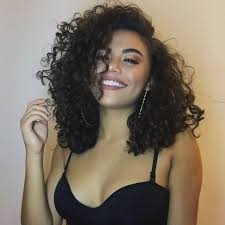 Waterfall braids are very popular right now, popping up all over pinterest when one searches for formal hair styles. Pinterest Prettygirlslie Hair Styles Shoulder Length Curly Hair Curly Hair Styles