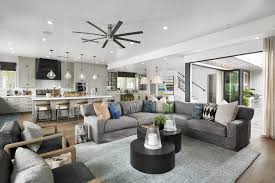 You can create open concept kitchen living room and dining room layouts with less than 300 square feet albeit that would be pretty much a micro apartment but it can be done. Modern Beach House Great Room Design Open Concept Living Room Open Concept Kitchen Living Room Open Space Living