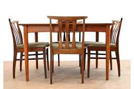 Vintage 1970s Teak A Younger Dining Table And Chairs Vinterior London Mid Century Mo Dining Table Chairs Industrial Dining Sets Industrial Dining Table