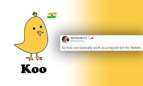 This could be the only web page dedicated to explaining the meaning of koo (koo ever wondered what koo means? Twitter Thanks Koo App For Cleaning Up The Microblogging Platform With Memes Culture