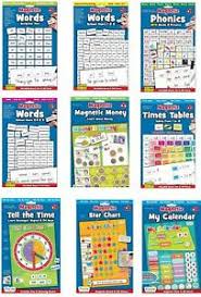 Details About Magnetic Charts For Words Money Time Time Tables Calendar Star Fiesta Crafts