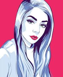 как сделать фотографию в стиле поп арт в фотошопе Draw Vector Illustration From Your Photo In 24 Hours Vektornye Illyustracii Risunki Illyustrator