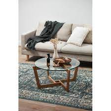 Стол журнальный gloster monterey coffee table. Estudio Furniture Monterey Glass Oak Coffee Table Reviews Temple Webster