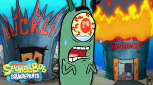 .chum bucket is a photoshop exploitable that compares two competing things using the fictional krusty krab and the chum bucket from the animated television series spongebob squarepants. Chum Pocalypse Every Time The Chum Bucket Was Destroyed Spongebob Youtube