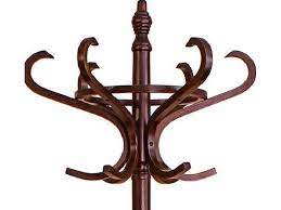 Headbourne Floor Standing Hat And Coat Rack With Umbrella Stand Solid Wood With Dark Walnut Finish Shepherd Hardware