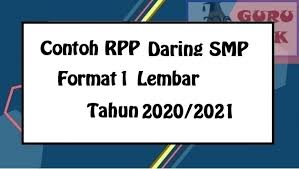 Smp negeri 1 muaradua mata pelajaran : Contoh Rpp Daring Smp Format 1 Lembar Terbaru 2020 2021 Guru Baik