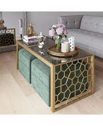 Free shipping on orders of $35+ and save 5% every day with your target redcard. Cosmoliving Juliette Glass Top Coffee Table Reviews Furniture Macy S