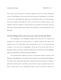 Pdf The State Of Philippine Politics And Economy During The American Period Until The Marcos Era