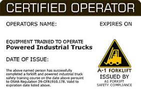 The certification you receive from us is exactly what employers are looking. Forklift Certification Online And Hands On Forklift Training Services From A1 Forklift