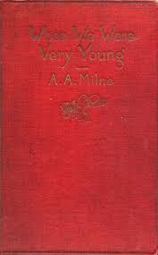 01 When We Were Very Young Online Books For Kids Book Of Poems Childhood Stories