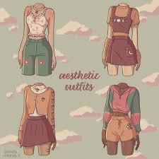 Which outfit its your fav? Aesthetic Clothes Drawing Anime Female Anime Aesthetic Clothes Drawing Novocom Top We Have Both Basic Instructions About Depicting Anime And Instruction About Specific Characters Carbon Movie