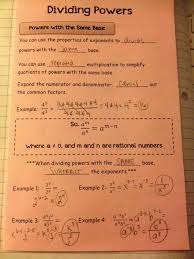 Making Mathematics Magical Rules Of Exponents Interactive Notebook Pages Exponent Interactive Notebook Interactive Notebooks Exponents