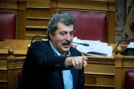 Θα δείξεις το στοιχειώδη σεβασμό στον υπουργό την ώρα που μιλάει και θα μιλήσεις, θα ρωτήσεις. Sto Xeiroyrgeio O Polakhs To Pontiki