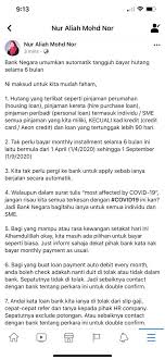 Selain anggaran, dukungan presiden dan publik, kondisi di bulan juga membuat misi ke bulan yang dimulai di 1969 tak berjalan lagi. Nur Aliah Mohd Nor On Twitter Bank Negara Umumkan Automatik Tangguh Bayar Hutang Selama 6 Bulan Ni Maksudnya Untuk Bagi Korang Mudah Faham