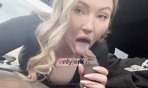 Aria Six – Sexy Blonde Having Fun With BBC In The Car - Onlyjerk