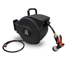 50ft Garden Hose Reel - Black - Garden Hose Reel