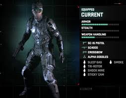Gamers.com takes a look at the upcoming pc port of tom clancy's game, splinter cell. Loadout Splinter Cell Wiki Fandom