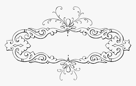 Pakai bebas untuk presentasi, bisnis, komersial. Vintage Calligraphic Flourish Frame Clip Arts Bingkai Kaligrafi Hitam Putih Hd Png Download Transparent Png Image Pngitem