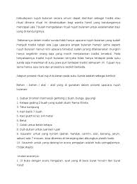 Link materi & contoh pedaran tradisi sunda 1. 7 Bulalan Adat Sunda