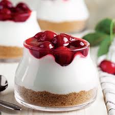 Yapimi Kolay Bol Visne Soslu Cheesecake Malzemeler 2 Paket Yulafli Biskuvi 4 Yemek Kasigi Tereyagi 225 G Krem Peynir 1 Su Tatli Tatli Tarifleri Yemek Tarifleri