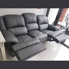 In this article types of recliner sofas tips to maintain your recliner sofa 3 Seater Recliner Sofa Dark Grey Shopee Singapore