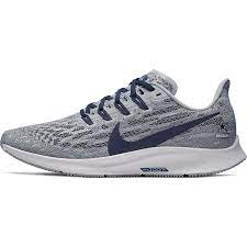 Dallas Cowboys Nike Women S Air Zoom Pegasus 36 Running Shoes Gray Navy Running Shoes Grey Nike Women Nike Shoes Women