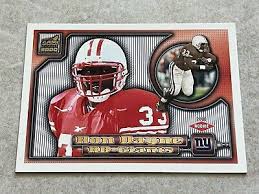 2000 Pacific Aurora Ron Dayne #93 RC Rookie Badgers