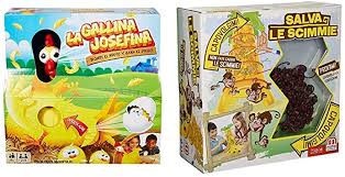 Monos locos juegos de mesa para niños y niñas. Mattel Pack La Gallina Josefina Monos Locos Juegos De Mesa Para Ninos Amazon Es Juguetes Y Juegos