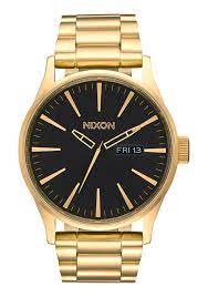 Corporal ss and justice for all gold watch by nixon. Sentry Stainless Steel Watch All Gold Black Stainless Steel Men S Nixon Us