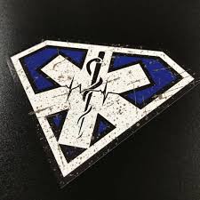 Super Medic White Sticker White Stickers Firefighter Stickers Emt Paramedic