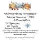 7th Annual Holiday Haven Bazaar event in Kingsport, TN