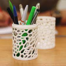 3d Printable Pencil Case Voronoi By Clement C Pencil Case 3d Printing Projects 3d Printing