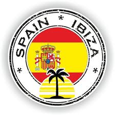 Spain Ibiza Seal Sticker Round Flag For Laptop Book Fridge Guitar Motorcycle Helmet Toolbox Door Pc Boat In 2020 Motorcycle Helmets Ducati Monster Custom Sticker Flag