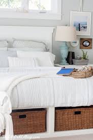 Master Bedroom Bedding The Lilypad Cottage In 2020 Farmhouse Bedding Sets Apartment Bedroom Design Coastal Cottage Style