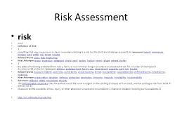 Risk Assessment 1 Key To Process Improvement Safety Effort Ppt Download