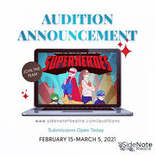 If you see this theater term, be prepared for a busy day. Auditions Yyc Archives Theatre Albertatheatre Alberta