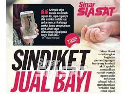 Kerajaan malaysia tidak mematuhi standard minimum untuk membanteras pemerdagangan sepenuhnya. Sindiket Jual Bayi Siasatan Polis Hampir Selesai