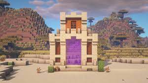i ve built another nether portal design goldrobin minecraft portal portal design minecraft