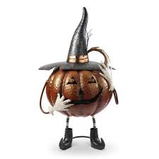 Chica the chicken, commonly referred to as chica, is an animatronic character and one of the four main antagonists of five nights at freddy's. Halloween Pumpkin 27 Inch Metal Jack O Lantern With Witch Hat