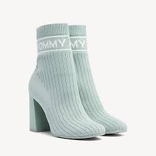 Simply booties sweet knit baby booties for new arrivals, easy to make great for beginner knitters. Knit Heeled Ankle Boot Tommy Hilfiger Heeled Ankle Boots Boots Heels